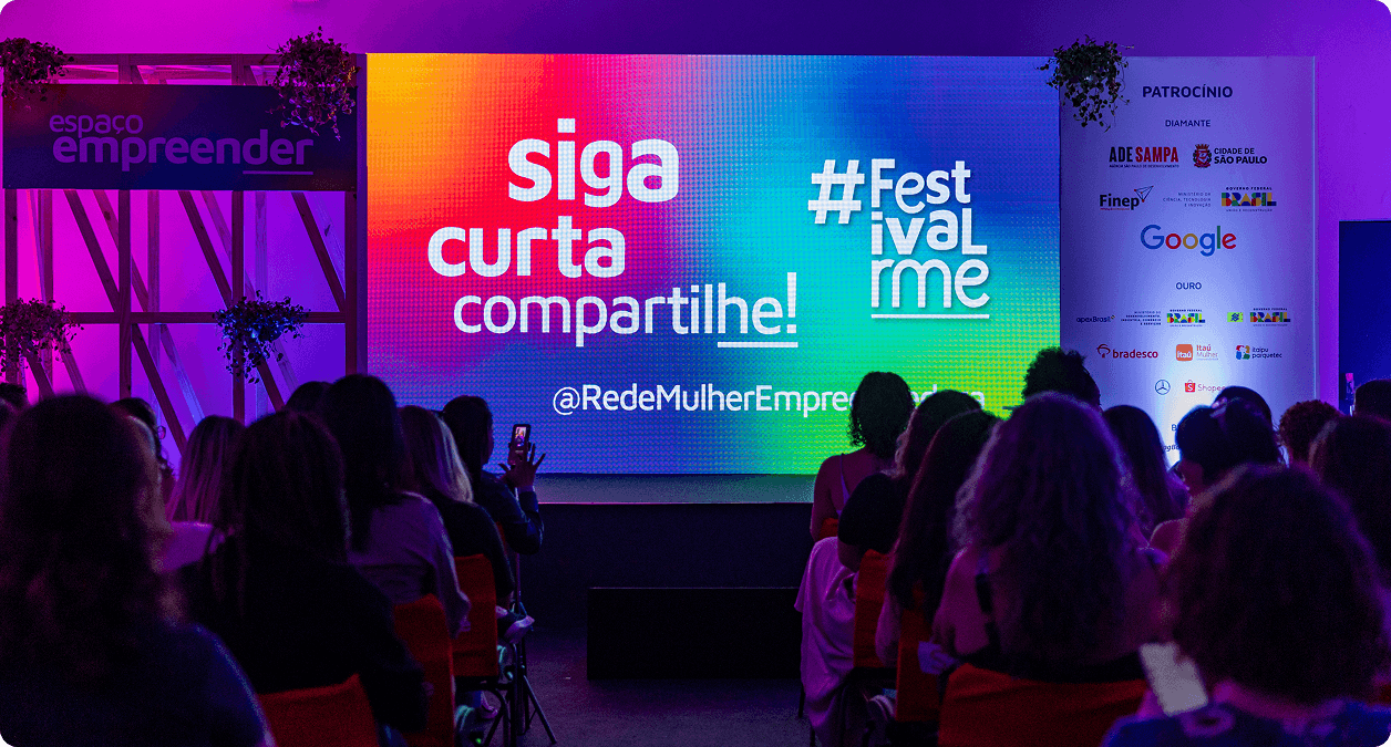 Foto de capa de um vídeo do Festival RME de 2023