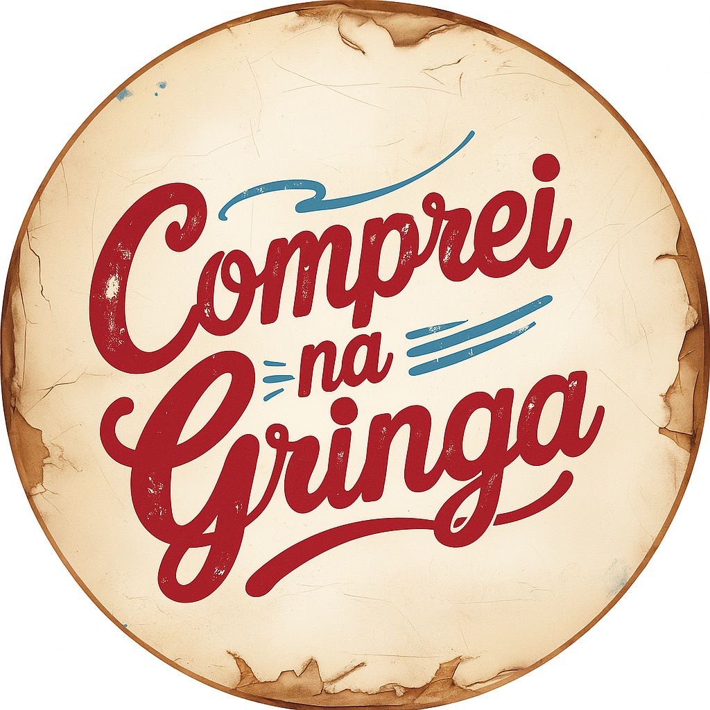 Logo Comprei na Gringa